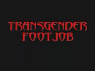 Transgender voetjob